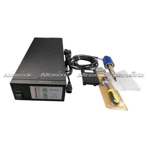 Nylon Ntaub Txiav 30khz Ultrasonic Tej Tshuab Siv Titanium Alloy Hniav