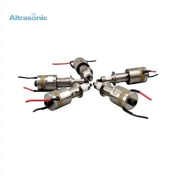 60K Piezoelectric Transducer Ua Haujlwm Txoj Cai 100w Ultrasonic Tu Piezoelectric Transducer