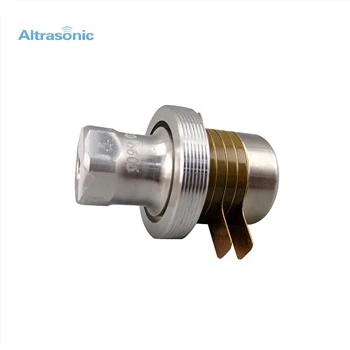 Hoobkas Nqe 40kHz 500w Ultrasonic Vuam Transducer Nrog Zoo Siab