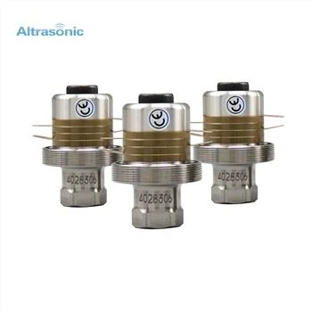 Kub Muag 40kHz 500W Ultrasonic Transducer Nrog 4 Pcs Ceramic